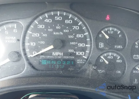 2001 Chevrolet Silverado 1500Hd Ls z USA, uszkodzony, nr VIN 1GCGC13U81F181468